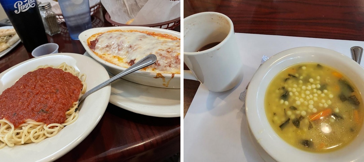 Maria's Italian Restaurant Menu